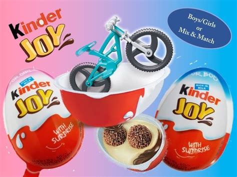 Kinder Joy Surprise Eggs In Toys And Chocolates For Kids Boys And Girls