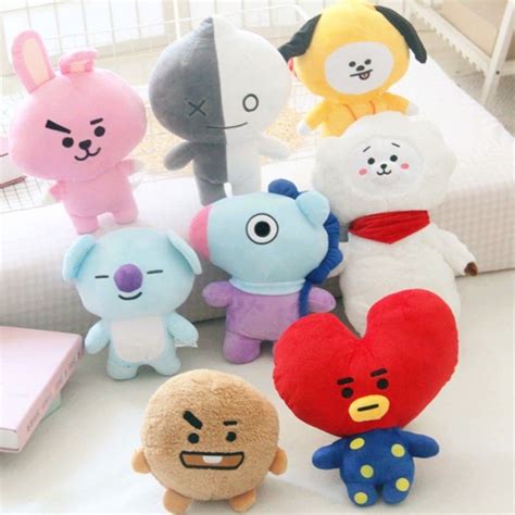 Bt21 Characters Merchandise Stuffed Toy Bts Shopee Philippines