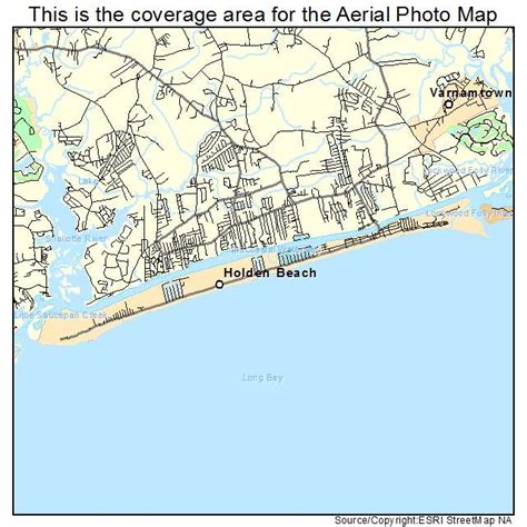 Aerial Photography Map Of Holden Beach Nc North Carolina