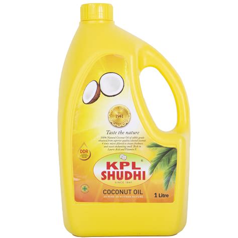 Kpl Shudhi Coconut Oil 1 Litre Online At Best Price Coconut Oil Lulu Uae Price In Uae Lulu