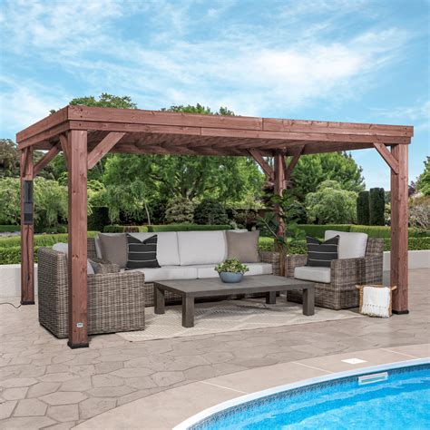 Backyard Discovery 14 X 10 Brockton Pergola