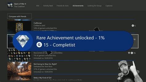 Rare Achievements On Xbox One Youtube