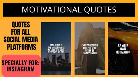 Design 600 Motivational Quotes For Instagram By Vatsal1407 Fiverr