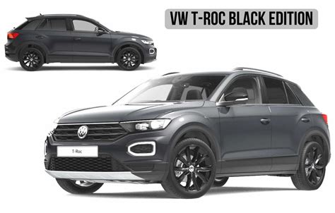 Volkswagen T Roc Gets A Stylish Black Edition Details