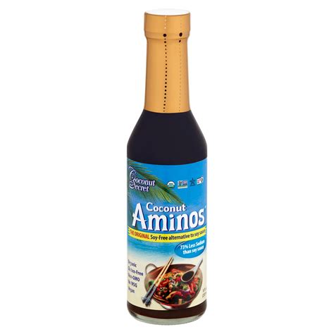 Coconut Secret Coconut Aminos The Original Soy Sauce Alternative 8 Fl