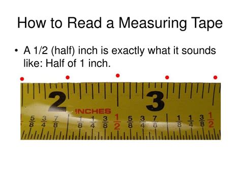 PPT - Reading a Tape Measure PowerPoint Presentation, free download - ID:5335131