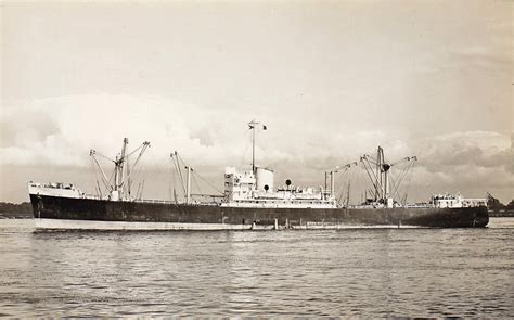 Motor Vessel Parima Built By Harland And Wolff Ltd In 1944 For Royal