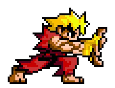 Street Fighter Pixel Art Maker