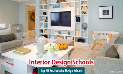 Top 20 Best Interior Design Schools In The World 2018