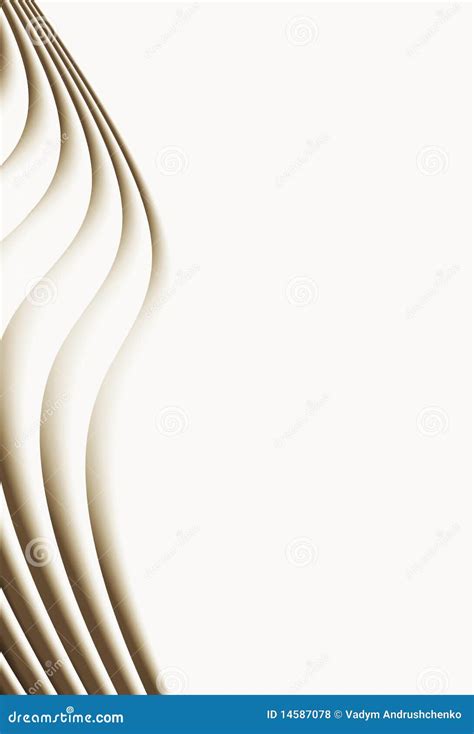 Abstract White Background With Beige Lines Royalty Free Stock Photos
