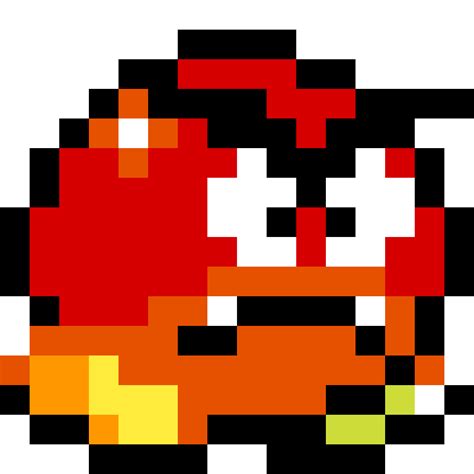 Pixilart Super Mario World Goomba By Mdgould