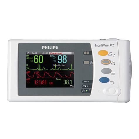 Philips Intellivue X2 Portable Patient Monitor Planmedical