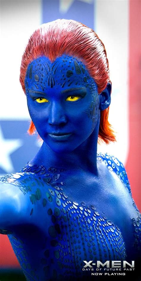 Jennifer Lawrence As Mystique In X Men Days Of Future Past Mystique Marvel Jennifer
