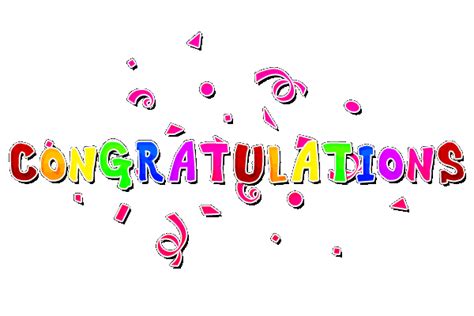 Congratulations Images Animated Clipart Best Clipart Best