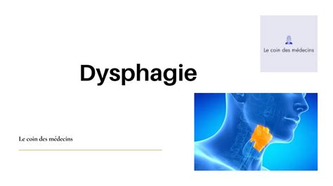 Dysphagie Youtube