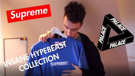 Insane Hypebeast Collection Supreme Palace And More Youtube