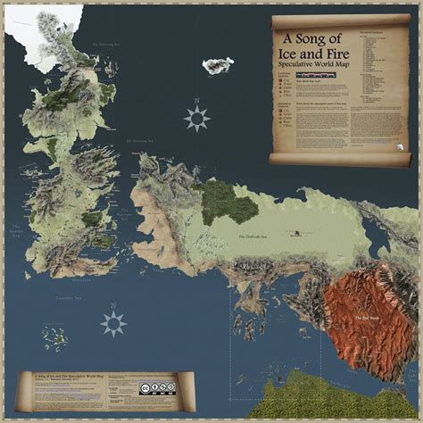 Giant Map Of Westeros Download Them And Print