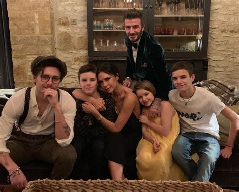 David robert joseph beckham obe (uk: David and Victoria Beckham's four children. Cuteness ...
