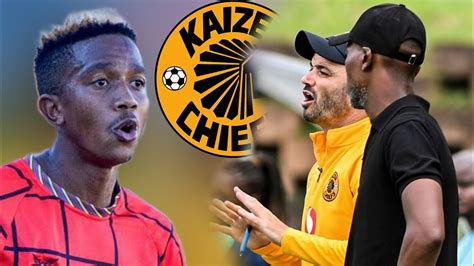 Kaizer Chiefs To Loose One Coach Ts Galaxy Open Selling Captain Youtube