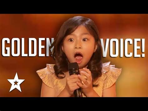 9 Year Old Celine Tam Golden Buzzer Audition On Americas Got Talent 2017 Got Talent Global