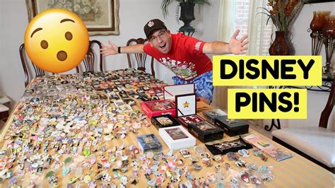 Huge Disney Pin Collection 700 Pins Youtube