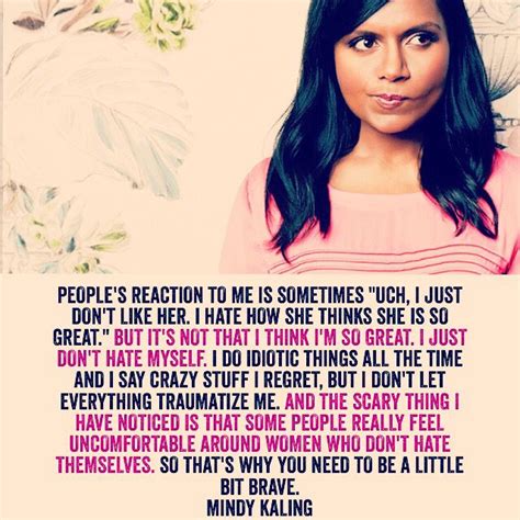Love This Mindy Kaling Talks About Confidence In Her New Book Why