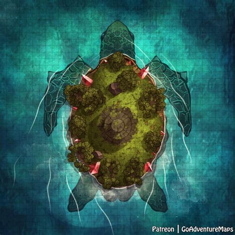 Turtle Island 36x36 Public Goadventuremaps On Patreon Fantasy City