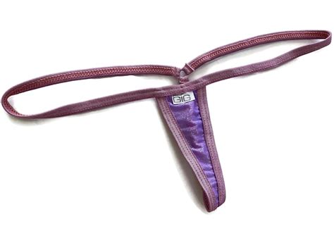 Extreme Sparkle Micro Thong G String Panty Shimmery Minimal Etsy