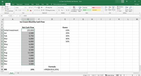 How To Calculate A Negative Irr In Excel Haiper