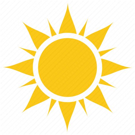 Bright Sun Solar Sun Sun Sun Design Sun Rays Icon