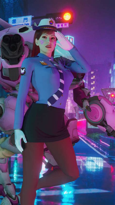 Officer Dva By What If Animated On Deviantart