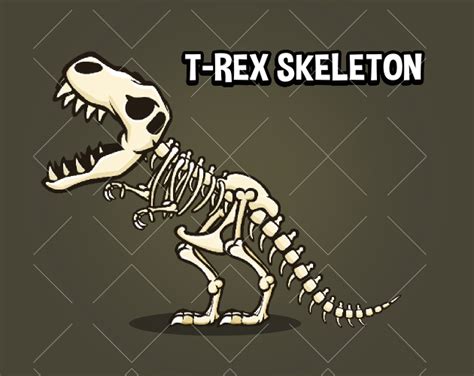 Roblox T Rex Skeleton Bundle