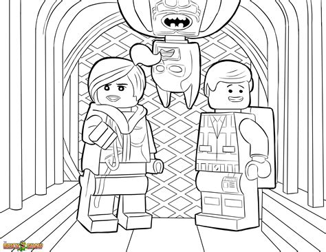 Pin by Homegrown Learners on LEGO Movie Coloring Pages | Lego movie
