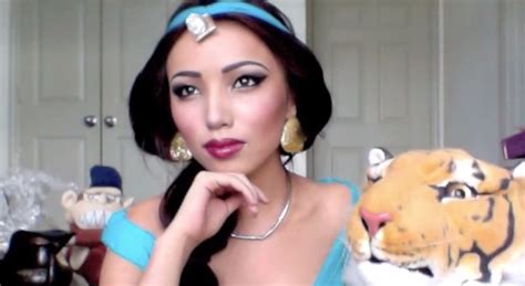 Jasmine From Aladdin Disney Makeup Transformations Popsugar Beauty Photo 7