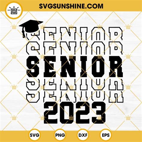 2023 Graduation Svg 2023 Svg Senior Svg 23 Bundle Class Of 23 Etsy