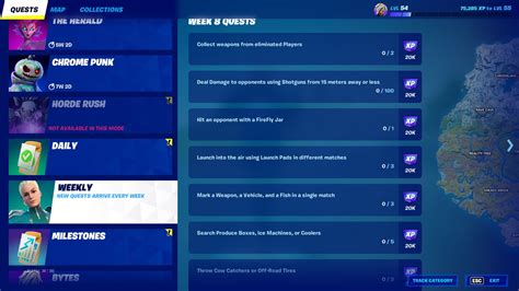 Fortnite Chapter 3 Season 4 How To Complete Week 8 Quests