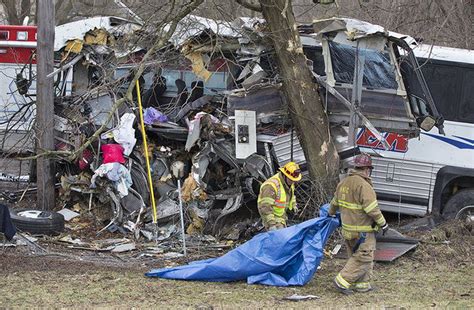 Bus Involved In Deadly Crash Removed From Scene