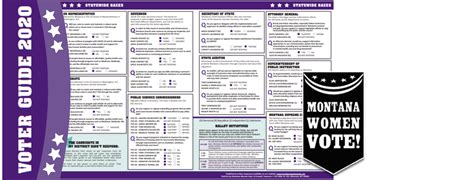 Copy Of Voter Guide 2020 Cover Montana Women Vote