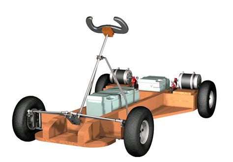 Wood Go Kart As Always With Electric Drives Care Should Be Taken When