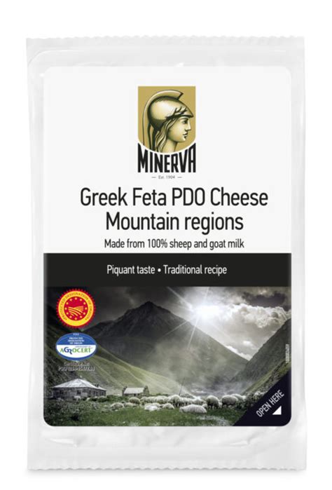 Minerva Feta Pdo Cheese Mountain Regions Minerva Foods