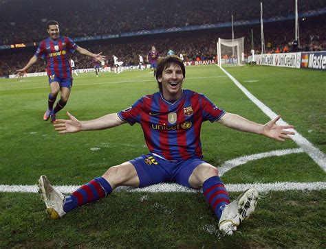 On This Day In 2010 Lionel Messi Smashes Four Past Arsenal In The