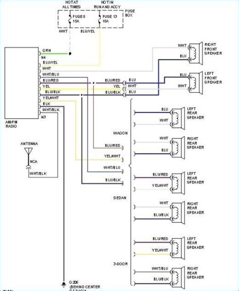 1999 Subaru Wiring Diagrams