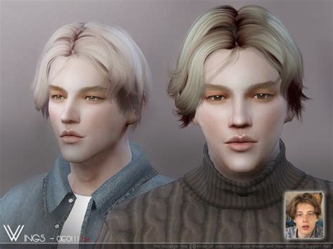 Sims 4 Hairs The Sims Resource Wings Oe0111 Hair