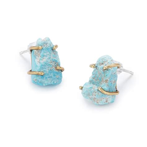 Turquoise Talisman Earrings Turquoise Earrings Turquoise Jewelry