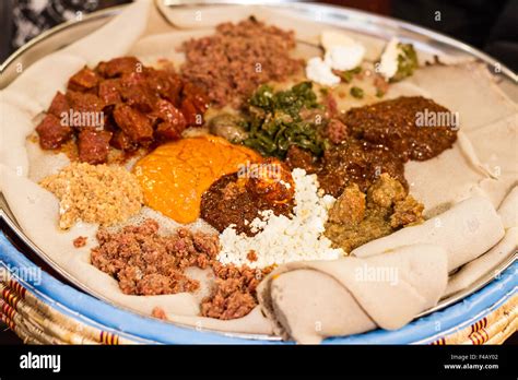 Traditional Ethiopian Meal Injera Hi Res Stock Photography And Images