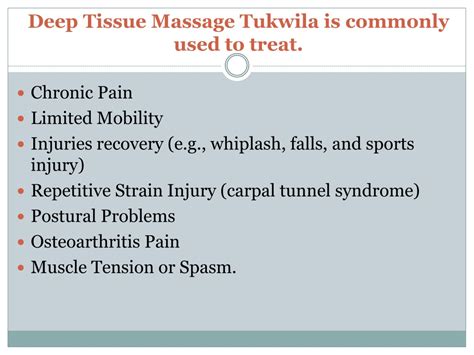 ppt deep tissue massage tukwila powerpoint presentation free download id 10635346