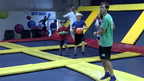 Select from premium trampoline jumping images of the highest quality. COOL SPACES: Sky High Sports Trampoline Park - ABC13 Houston