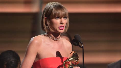 Taylor Swift Fires Back At Kanye West In Grammys Acceptance Speech