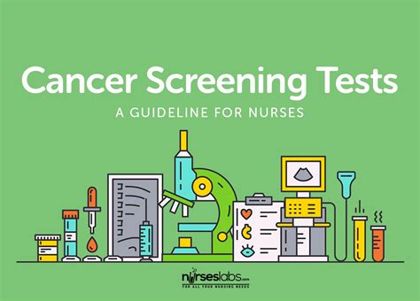 9 guidelines for cancer screening tests nurses need to know