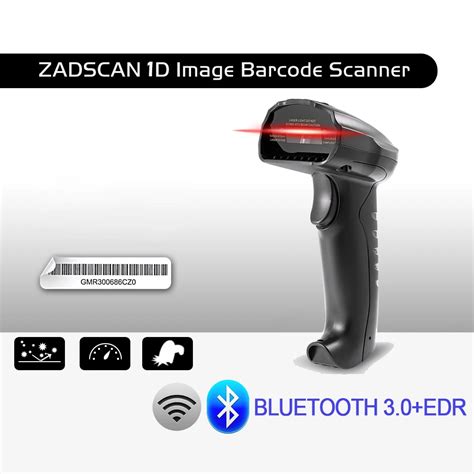 Zadscan Bluetooth 30 Edr Wireless Barcode Scanner Handheld Bar Code